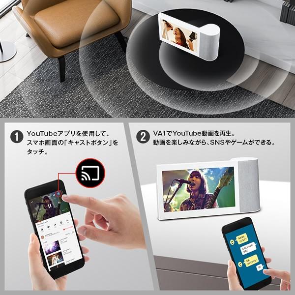 【美品】パナソニック　ワイヤレススピーカーシステム　SC-VA1-W モニター付きワイヤレススピーカー SC-VA1を発売 | 個人向け商品