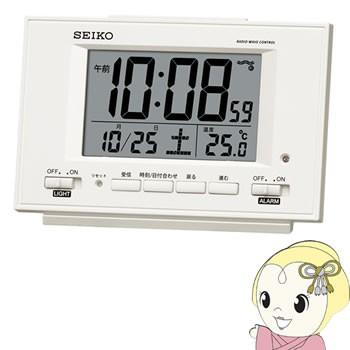 SEIKO（セイコー） 目覚まし時計 セイコークロック 自動点灯 電波