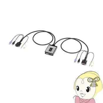 SW-KVM2DUN サンワサプライ ディスプレイエミュレーション対応DVIパソコン自動切替器(2:1)
