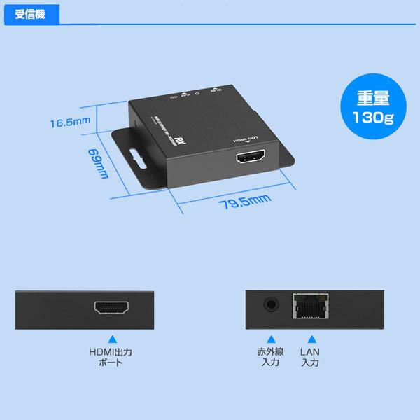 TEC（テック） 4K30Hz対応 HDMI 延長 2分配器 TEHDSPEX70 : ぎおん