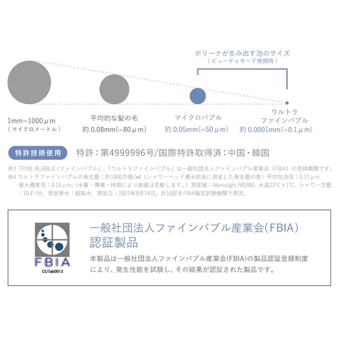【正規販売店】 Bollina Avanti Aqua ボリーナ アヴァンティ アクア TK-7330｜浄水機能で肌・髪にやさしいシャワー
