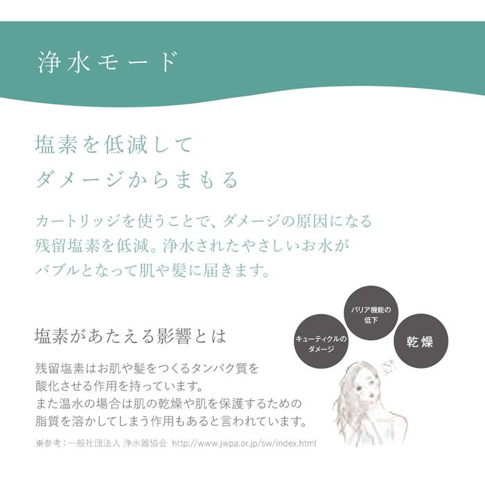 【正規販売店】 Bollina Avanti Aqua ボリーナ アヴァンティ アクア TK-7330｜浄水機能で肌・髪にやさしいシャワー