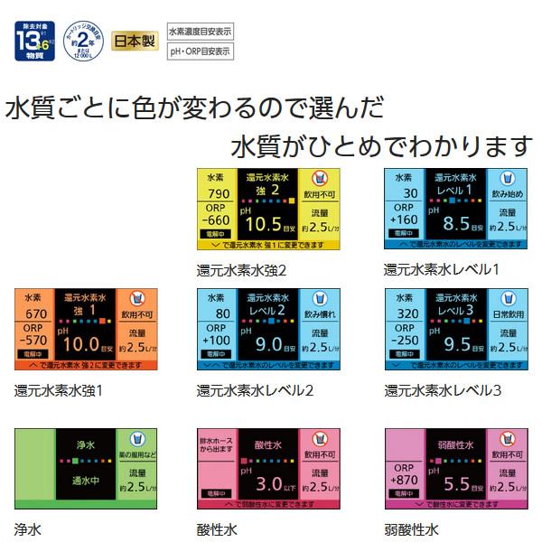 パナソニック 還元水素水生成器 ブラック TK-HS92-K_1