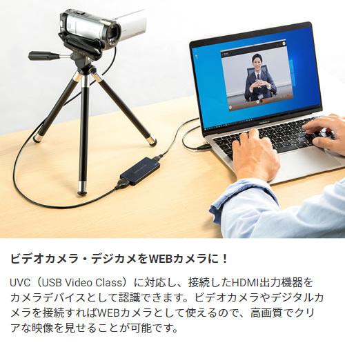 SANWA SUPPLY（サンワサプライ） USB-HDMIカメラアダプタ（USB2.0