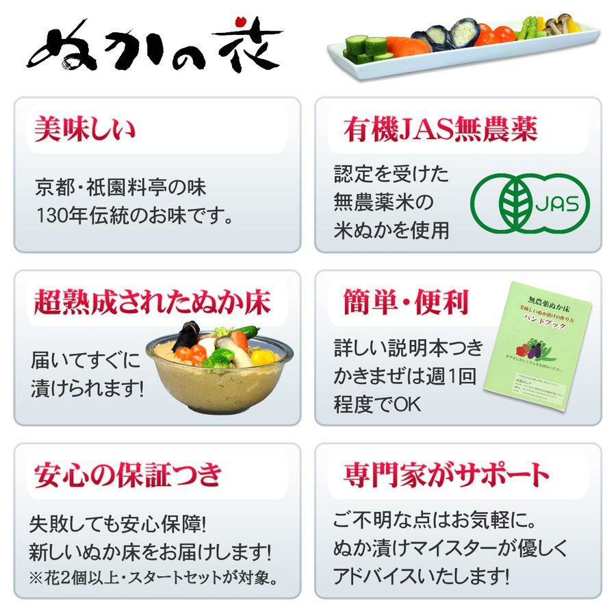 ぬか床セット 無農薬 無添加 簡単 初心者 漬物 ぬか漬け 人気 おすすめ