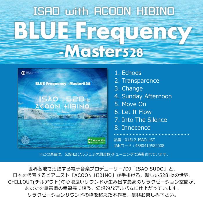 ISAO with ACOON HIBINO「BLUE Frequency -Master528」｜gioncard｜02