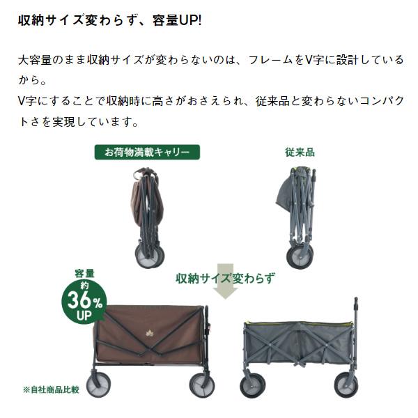 LOGOS（ロゴス） アウトドアキャリーカート お荷物満載キャリー