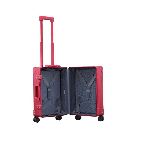 NEO KEEPR ネオキーパー アルミ スーツケース キャリーケース キャリーバッグ フレームタイプ35L TSAロック 機内持ち込み可 4輪 レッド NEO KEEPR ネオキーパー アルミ スーツケース キャリーケース キャリー