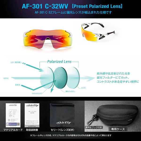 ZYGOSPEC ジゴスペック AirFly エアフライ スポーツサングラス AF-301 C-32WV 鯖江ジャパン/srm_3