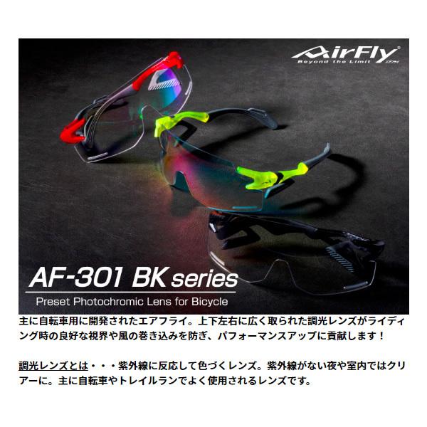 ZYGOSPEC ジゴスペック AirFly エアフライ スポーツサングラス AF-301 C-6BK 調光レンズ 鯖江ジャパン/srmの画像