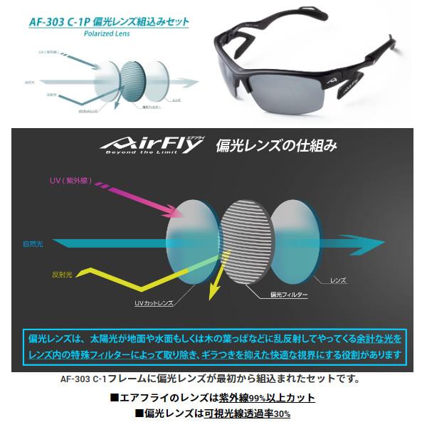 AirFly ZYGOSPEC ジゴスペック エアフライ スポーツサングラス AF-303