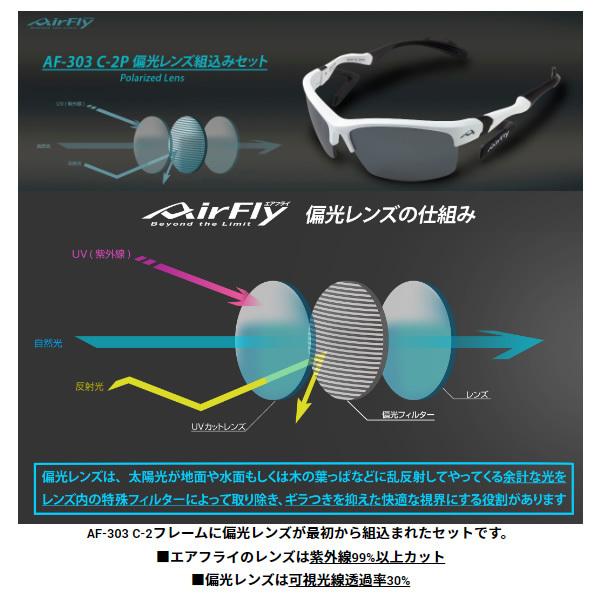 AirFly ZYGOSPEC ジゴスペック エアフライ スポーツサングラス AF-303