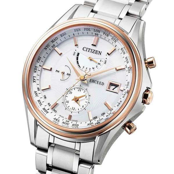 腕時計 エクシード AT9134-68W メンズ シルバー シチズン Citizen/srmの画像