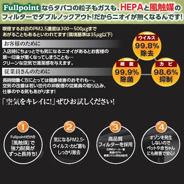CA-F65CHW Fullpoint フルポイント 空気清浄機 風触媒搭載 (適用畳数