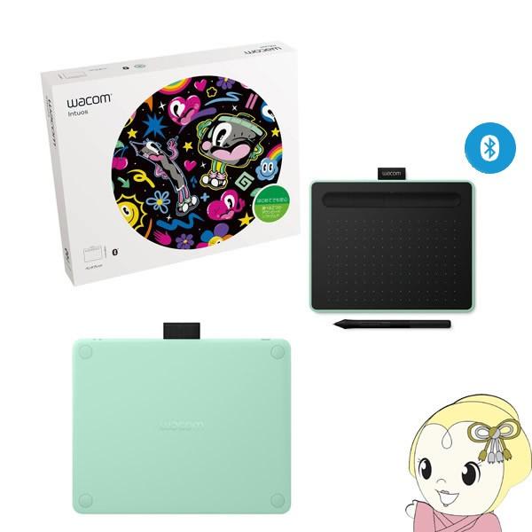 CTL-4100WL/E0 ワコム ペンタブレット Intuos Small ワイヤレス ピスタチオグリーン Bluetoothモデル/srm