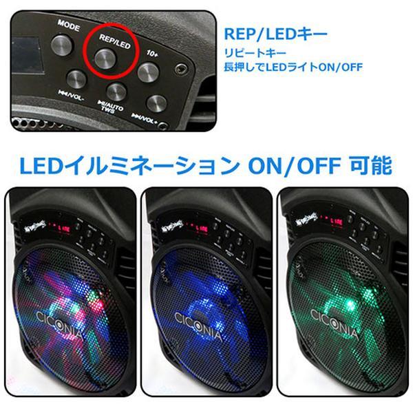 CICONIA（チコニア） トロリースピーカー CTX08BS ワイヤレスマイク 2