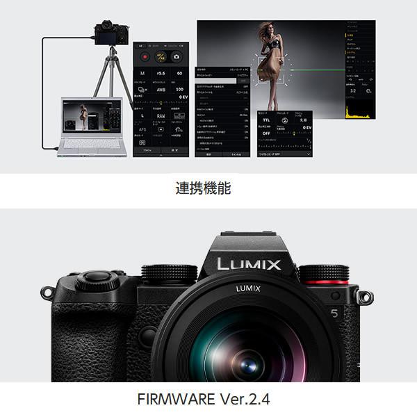 LUMIX パナソニック ミラーレス一眼レフカメラ DC-S5K 標準