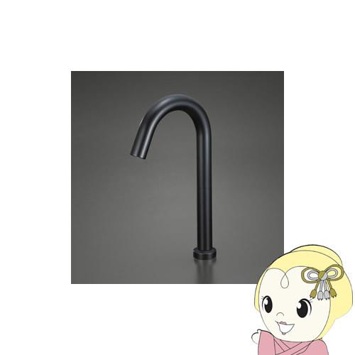 【直送】 KVK センサー水栓 ACタイプ マットブラック 吐水口空間高さ196mm E1700L3M5/srm