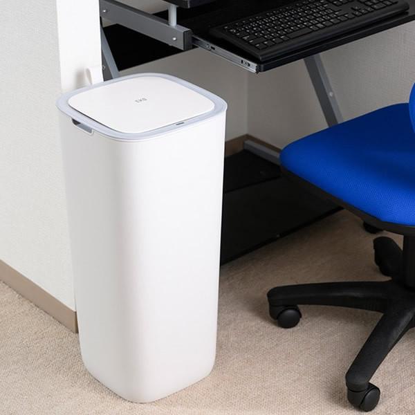 MYS モランディ スマートセンサー 30L プラスチック センサー ビン ホワイト EK6288-30L-WH/srmの画像