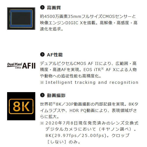 EOS Canon キヤノン ミラーレス デジタル一眼カメラ R5 ボディ EOS Canon キヤノン ミラーレス デジタル一眼カメラ R5 ボディ