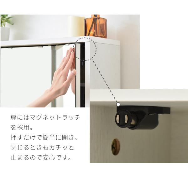 卓上ドレッサー 三面鏡 おしゃれ 卓上三面鏡 ドレッサー 鏡のみ 収納