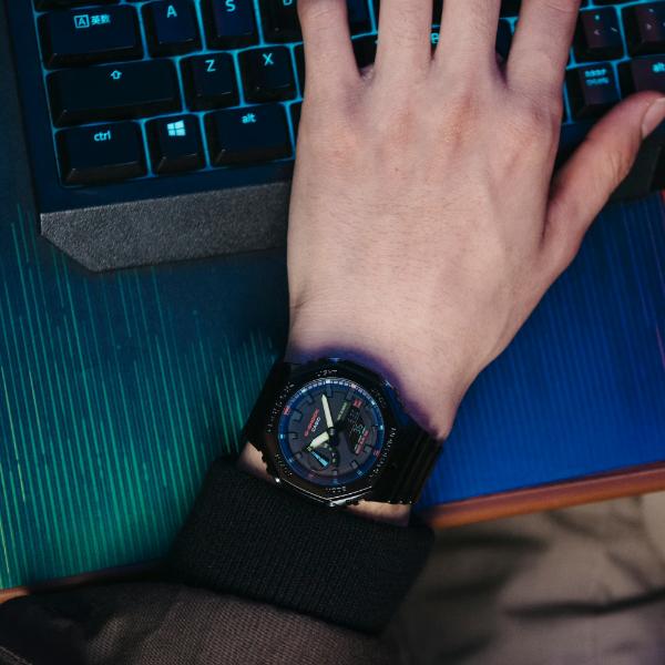 G-SHOCK CASIO カシオ Gショック Virtual Rainbow Gamer's RGB 八角形