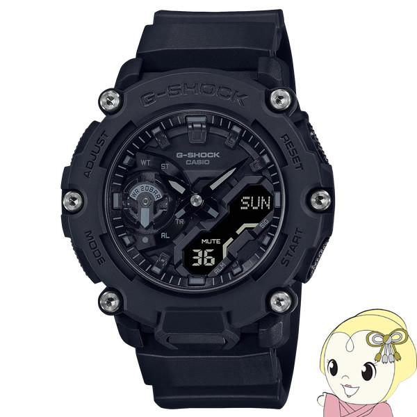 カシオ CASIO G-SHOCK ジーショック 腕時計 20気圧防水 CARBON CORE GUARD GA-2200 GA-2200BB-1AJF/srm｜gioncard