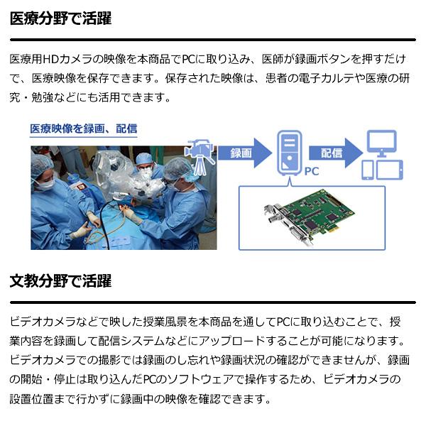 ｉｏデータ Sdi Dvi Hdmi S Video 入力対応 ソフトウェアエンコード型 Pcieキャプチャーボード Gv Dshvr Gv Dshvr スーパーぎおん ヤフーショップ 通販 Yahoo ショッピング