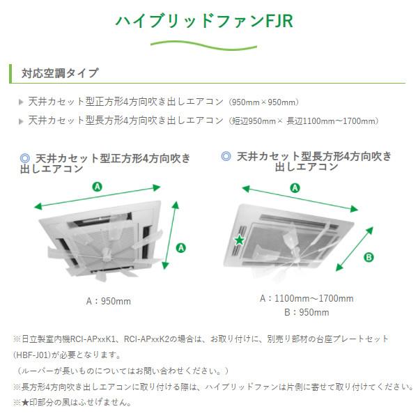 潮 ハイブリッドファンFJR HBF-FJR-BB（羽根：ブラック、スポーク