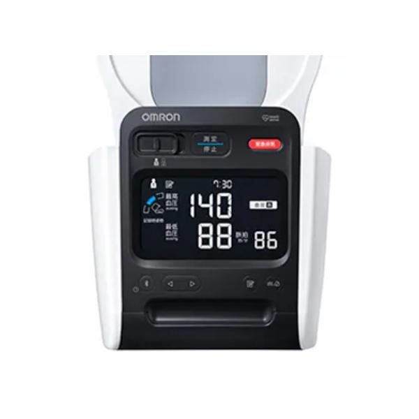 オムロン OMRON 上腕式血圧計 HCR-1902T2 スポットアーム connect対応 簡単 血圧測定器 スマホ連動/srmの画像