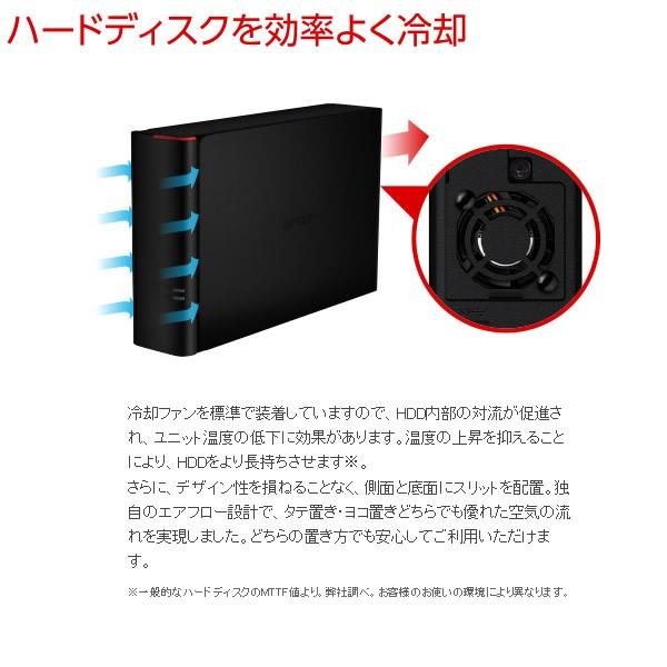 BUFFALO 外付けHDD 4TB HD-GD4.0U3D BUFFALO ハードディスク HD-GD4.0U3D バッファロー DRAM