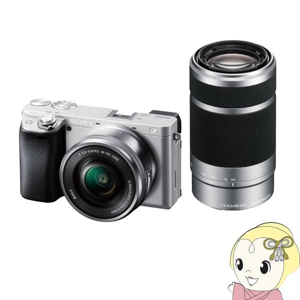 ソニー ミラーレス 一眼レフ カメラ α6400 ILCE-6400Y ダブル