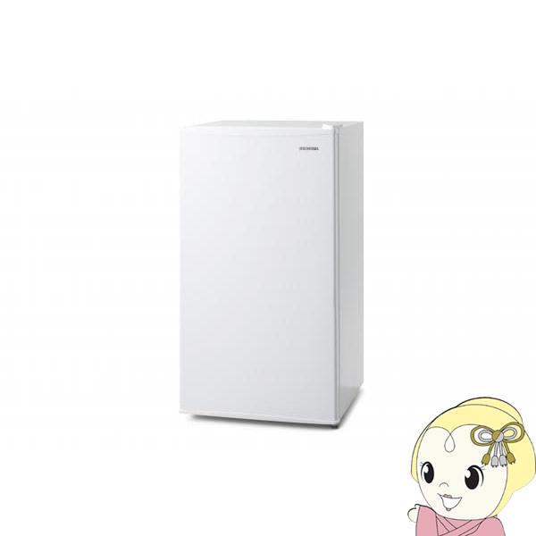 [予約]アイリスオーヤマ ノンフロン 1ドア 冷蔵庫 93L ホワイト IRJD-9A-W/srm｜gioncard