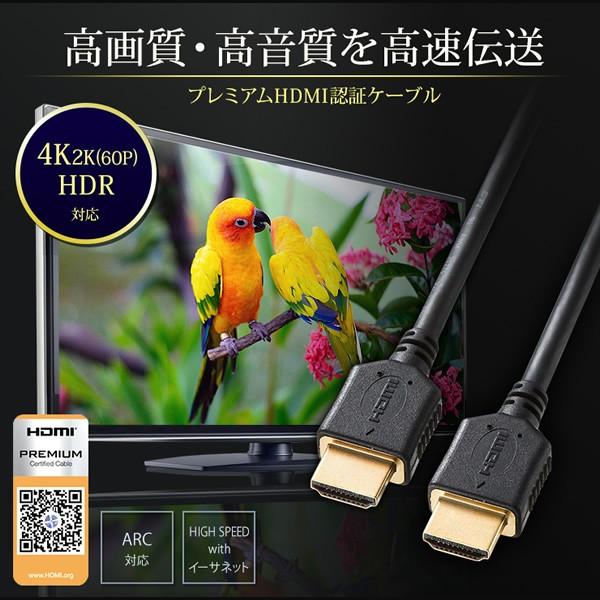 KM-HD20-P30 サンワサプライ イーサネット対応 プレミアム HIGH SPEED HDMIケーブル 3m｜gioncard｜02