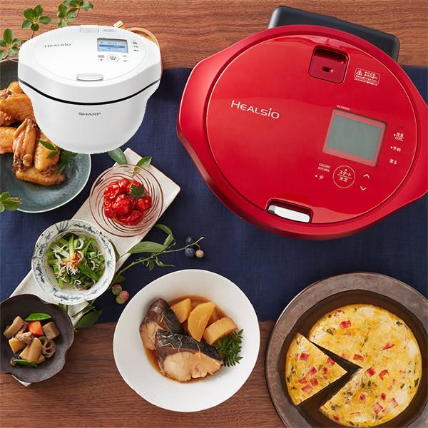 ヘルシオ ホットクック シャープ 水なし自動調理鍋 2.4Lタイプ 無線LAN 