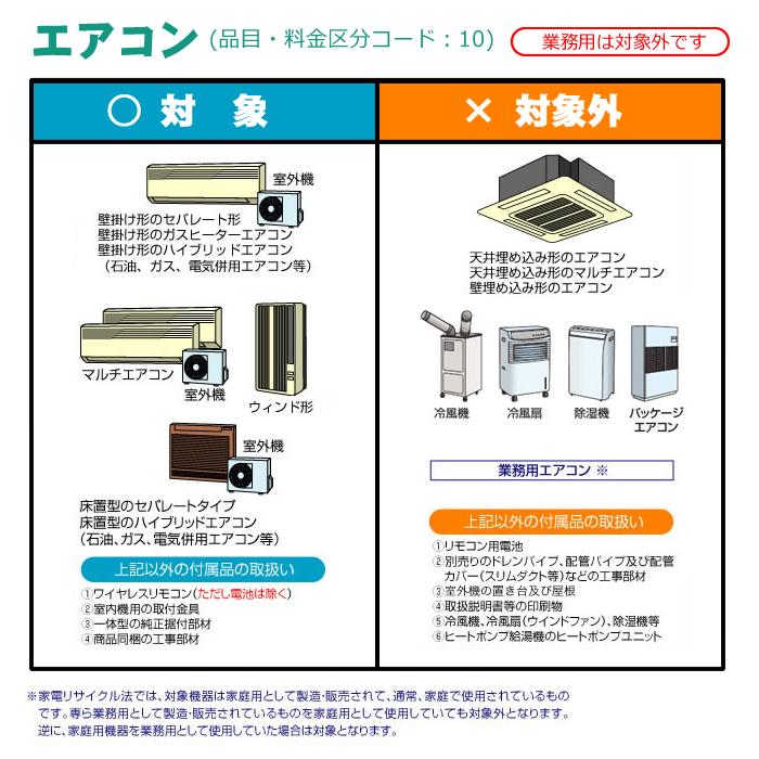 エアコンリサイクル費/srm : スーパーぎおん ヤフーショップ - 通販