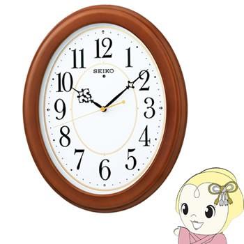 SEIKO（セイコー） セイコークロック 掛け時計 電波 アナログ 楕円型