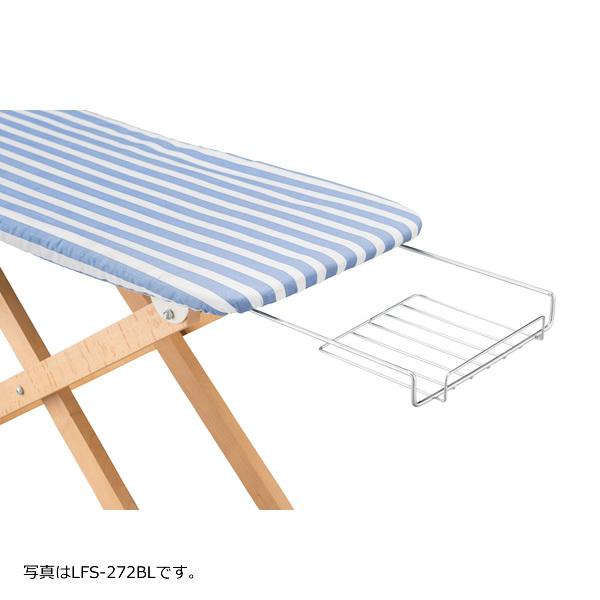 アイロン台 幅106cm スタンド式 折りたたみ アイロン掛け アイロン置き 4段階 高さ調整 おしゃれ グリーン 東谷【メーカー直送】/srmの画像