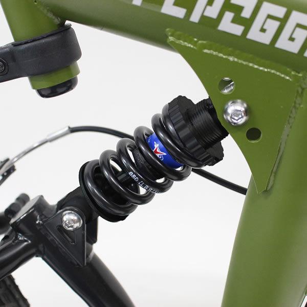 ミムゴ MIMUGO FIELD CHAMP Wサス 折り畳み 自転車 26インチ FD