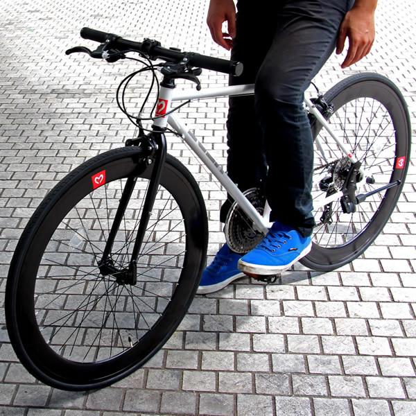 [予約 12月下旬以降]【メーカー直送】 CANOVER CAC-024 HEBE ホワイト クロスバイク オオトモ [予約 12月下旬以降]【メーカー直送】 CANOVER CAC-024 HEBE