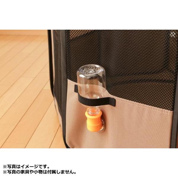 アイリスオーヤマ POTS-920A-T 折りたたみサークルＭ ブラウン/srmの画像