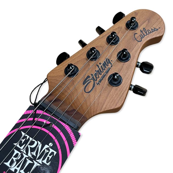 ギター Sterling by Musicman Richardson6 STERLING by Musicman Richardson6 Natural Poplar Burl Burst Cutlass