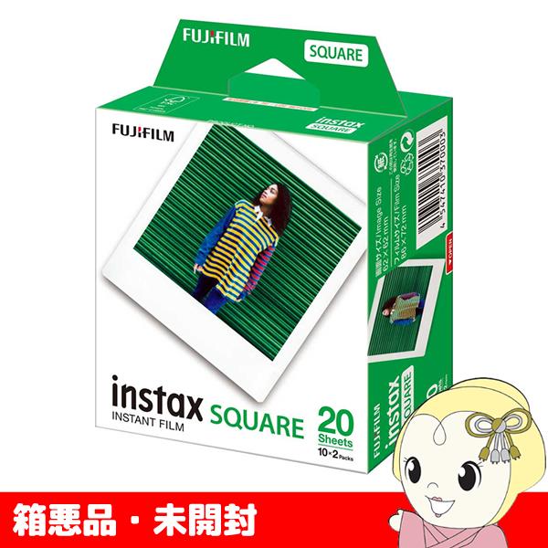 FUJIFILM スクエアフォーマットフィルム 20枚入 instax SQUARE INSTAX SQUARE WW 2