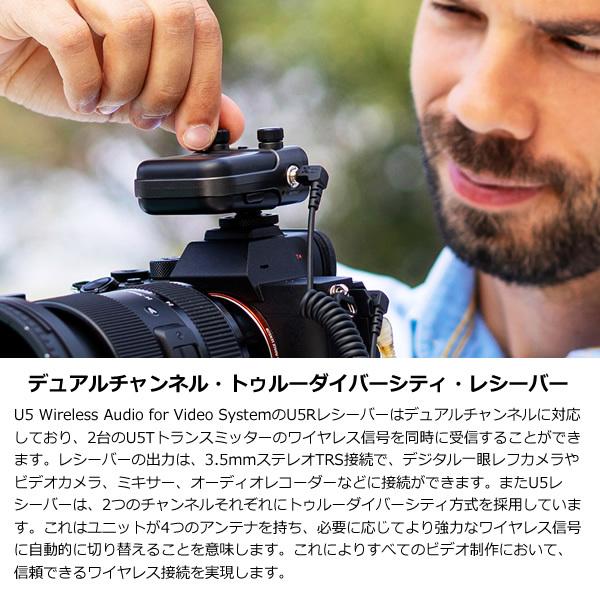 XVIVE エックスバイブ WIRELESS SYSTEM ワイヤレスマイクシステム U5T2