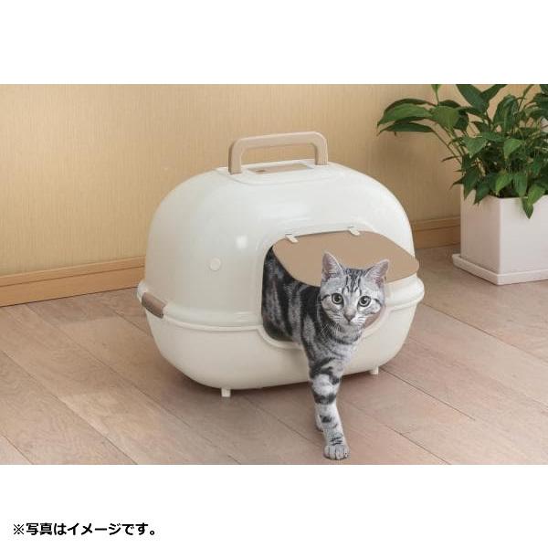 アイリスオーヤマ WNT-510-W 脱臭ワイド猫トイレ ホワイト｜gioncard｜02