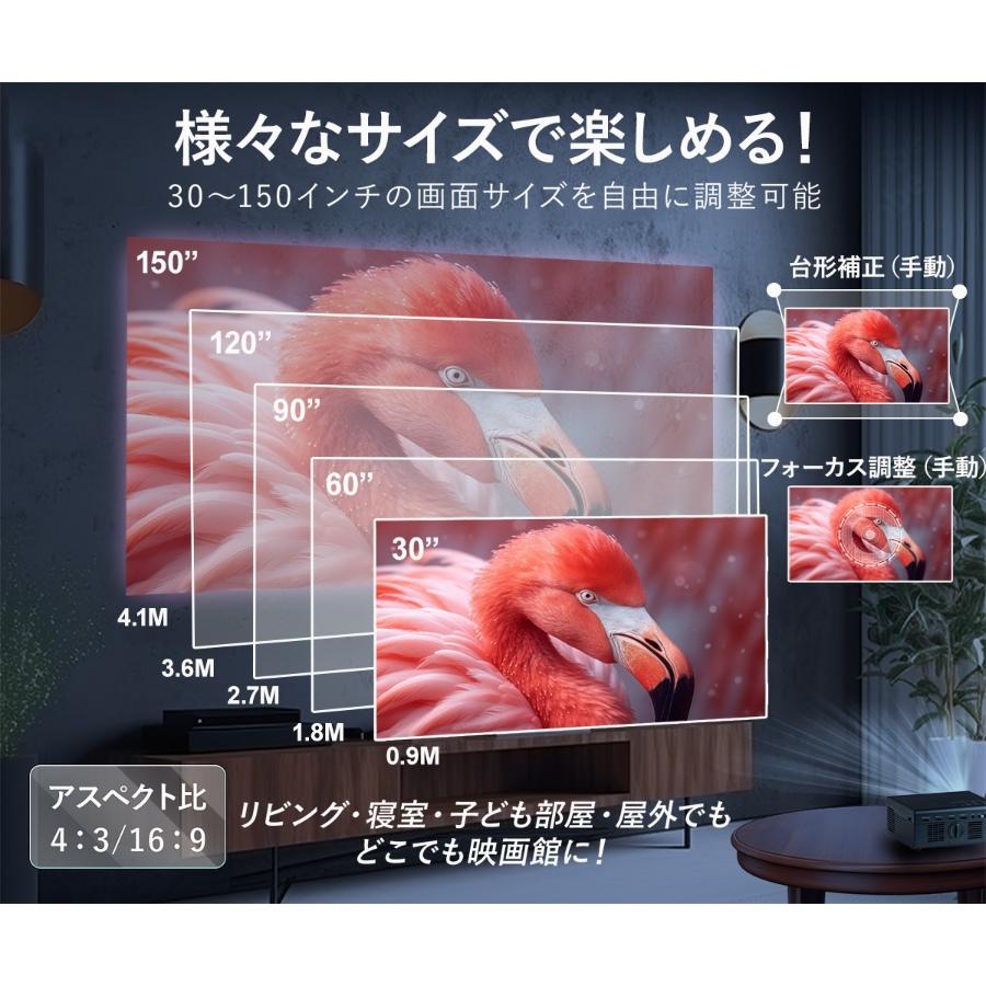 ダイニチ電子 コンパクトプロジェクター Wizz フルHD 小型 WPJ-S400