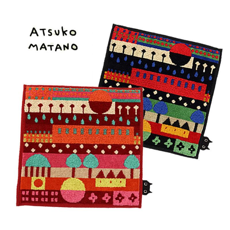 Atsuko Matano アツコ マタノ 風景 タオル ハンカチ 黒猫 ネコ レディース Gise 通販 Yahoo ショッピング