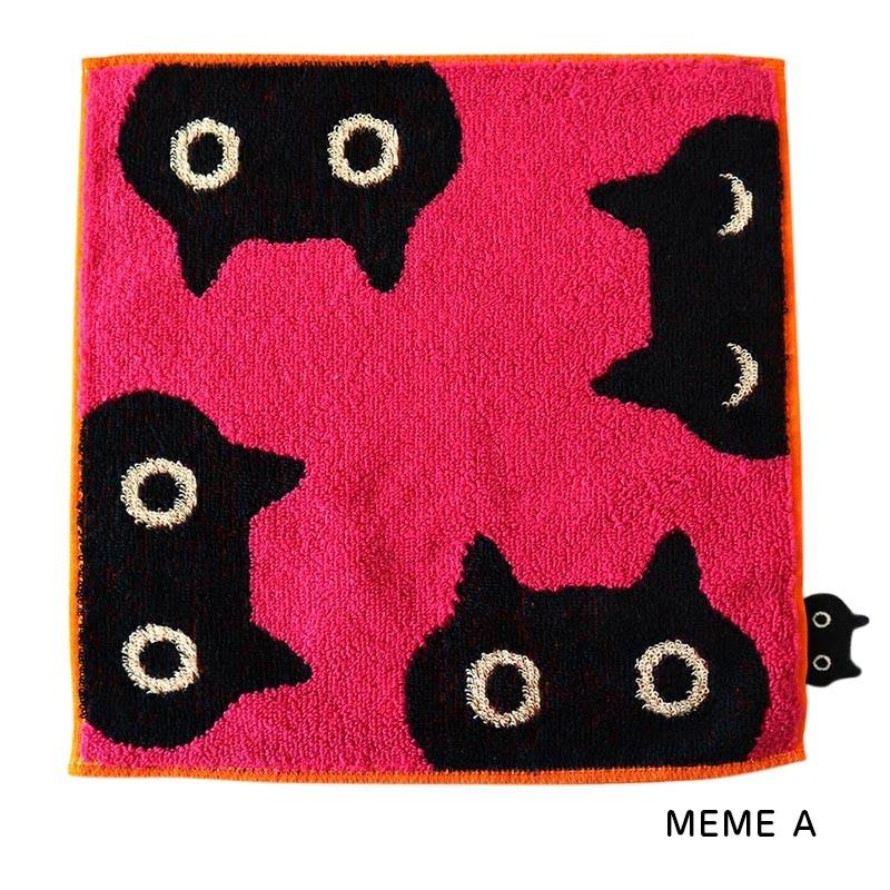 Atsuko Matano アツコ マタノ Meme 黒猫 ネコ タオル ハンカチ レディース Gise 通販 Yahoo ショッピング