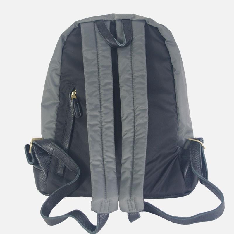 Ampersand（アンパサンド） ナイロン レザー リュックサック S : GISE 