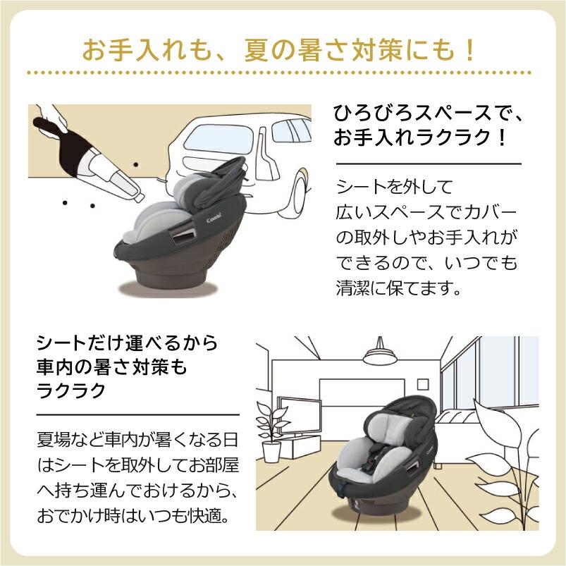 Combi コンビ THE S ISOFIX エッグショック ZC-720